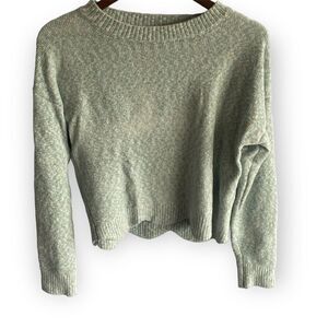 Women's Alya  Blue Green Knit Sweater